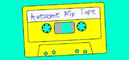 Logo: Awesome Mix Tape