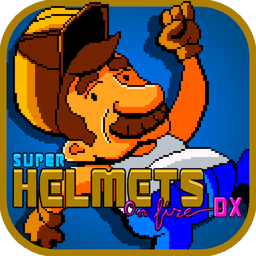 Logo: Super Helmets on Fire DX Ultra Edition Plus α