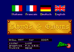 Logo: Swords and Galleons