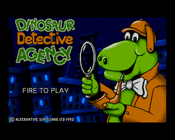 Logo: Dinosaur Detective Agency