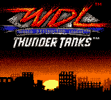 Logo: World Destruction League: Thunder Tanks