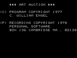 Logo: Art Auction