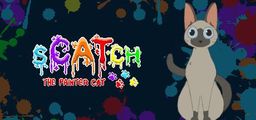 Logo: sCATch: The Painter Cat