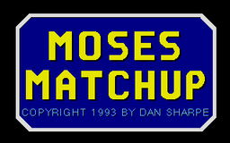 Logo: Moses Matchup