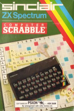 Logo: The Computer Edition of Scrabble Brand Crossword Game