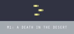 Logo: M1: A Death in the Desert