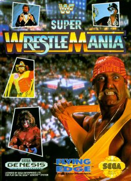 Logo: WWF Super WrestleMania