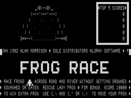 Logo: Frog Race