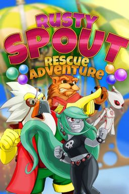 Logo: Rusty Spout Rescue Adventure