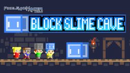 Logo: Pixel Game Maker Series: Block Slime Cave