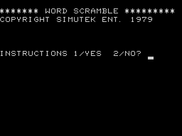 Logo: Word Scramble