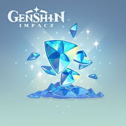 Logo: Genshin Impact: 980 Genesis Crystals