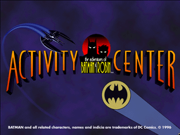 Logo: The Adventures of Batman & Robin: Activity Center