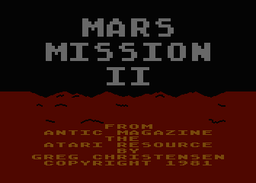 Logo: Mars Mission II