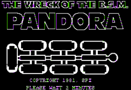 Logo: The Wreck of the B.S.M. Pandora