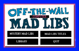 Logo: Off-The-Wall Computer Mad-Libs
