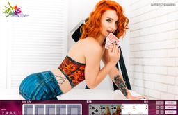 Logo: Art Strip Poker