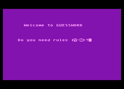 Logo: Guessword