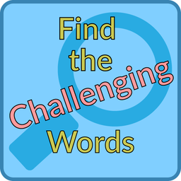 Logo: Find the Challenging Words