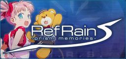 Logo: RefRain - prism memories -