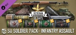 Logo: Heroes & Generals: SU Soldier Pack: Infantry Assault