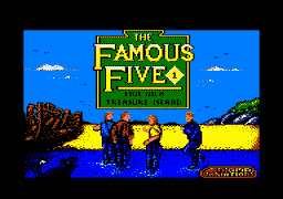 Logo: The Famous Five: Five on a Treasure Island