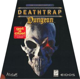 Logo: Ian Livingstone's Deathtrap Dungeon