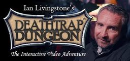 Logo: Ian Livingstone's Deathtrap Dungeon: The Interactive Video Adventure