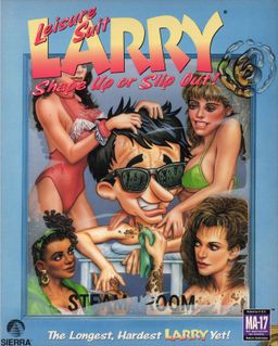 Logo: Leisure Suit Larry 6: Shape Up or Slip Out!