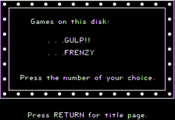Logo: Edufun! Gulp!! & Frenzy