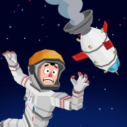 Logo: Faily Rocketman