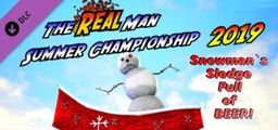 Logo: The Real Man Summer Championship 2019: Snowman's Sledge Full of BEER!