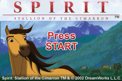 Logo: Spirit: Stallion of the Cimarron