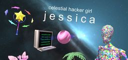 Logo: Celestial Hacker Girl Jessica