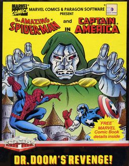 Logo: The Amazing Spider-Man and Captain America in Dr. Doom's Revenge!