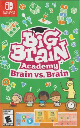 Logo: Big Brain Academy: Brain vs. Brain