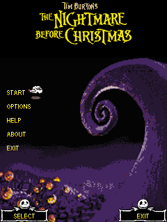 Logo: Tim Burton's The Nightmare Before Christmas