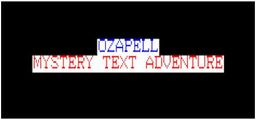 Logo: Ozapell Mystery Text Adventure