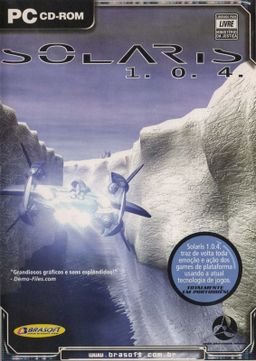 Logo: Solaris 1.0.4.