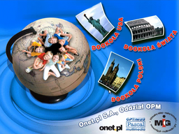 Logo: Dookoła świata