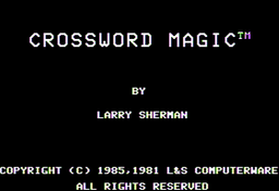 Logo: Crossword Magic
