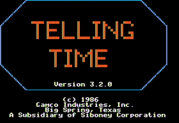 Logo: Telling Time