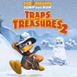 Logo: Moorhuhn: Jump and Run - Traps and Treasures 2