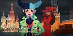 Logo: Where On Google Earth Is Carmen Sandiego?: The Keys To The Kremlin Caper