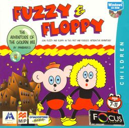 Logo: Fuzzy & Floppy: The Adventure of the Golden Bee