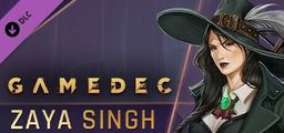 Logo: Gamedec: Zaya Singh