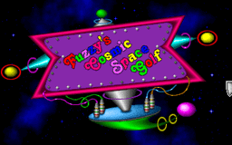 Logo: Fuzzy's Cosmic Space Golf