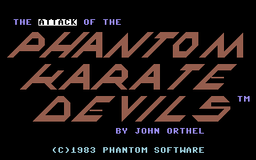 Logo: The Attack of the Phantom Karate Devils