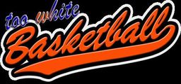 Logo: Too White Basketball