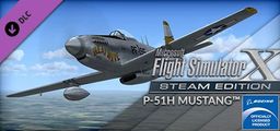 Logo: Microsoft Flight Simulator X: Steam Edition - P-51H Mustang
